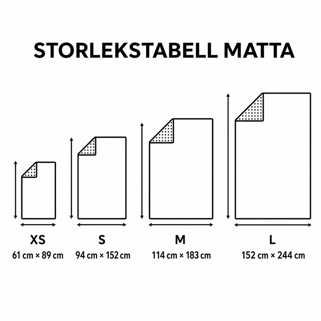 Tupplapptäcke Matta